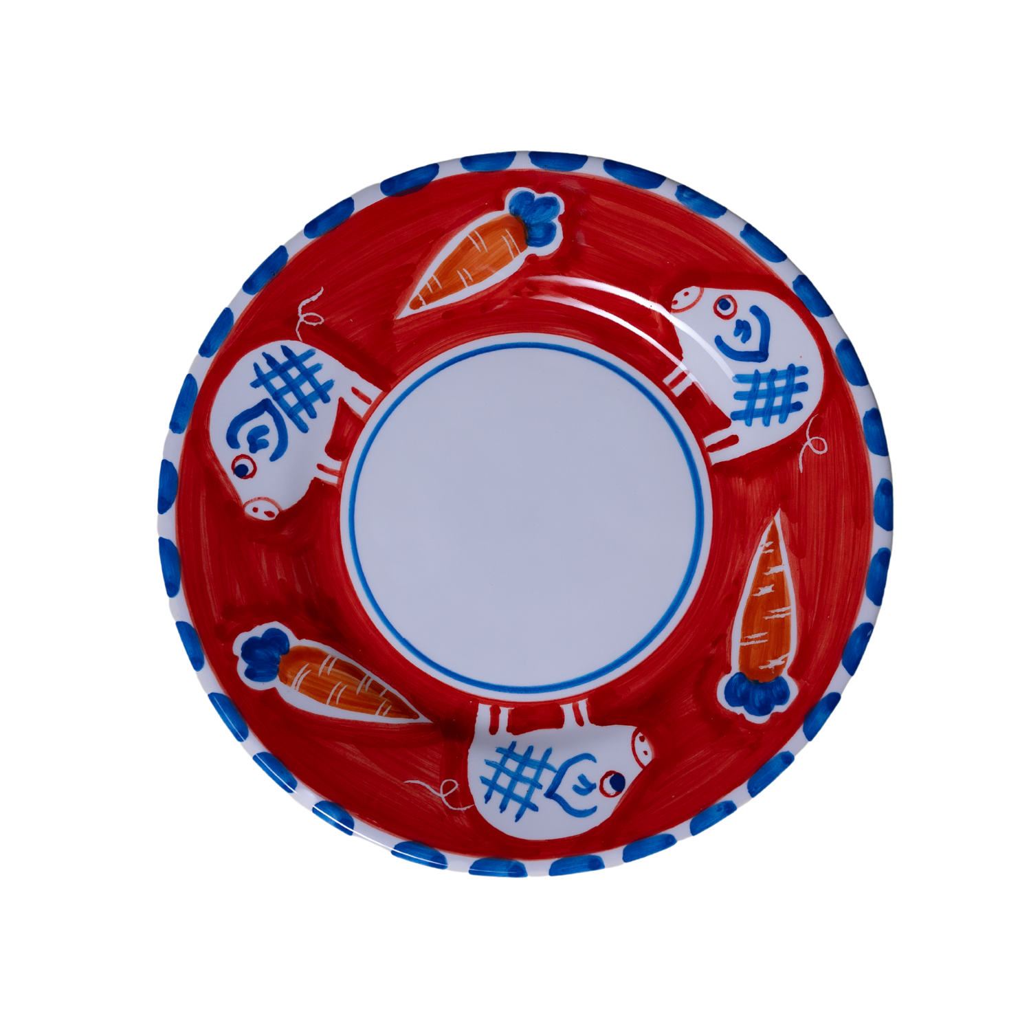 Moyenne assiette Positano Pig 20 cm