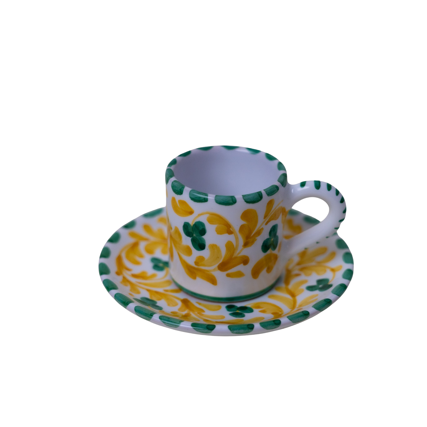 Set de 4 tasses à café et ses soucoupes TOSCANA