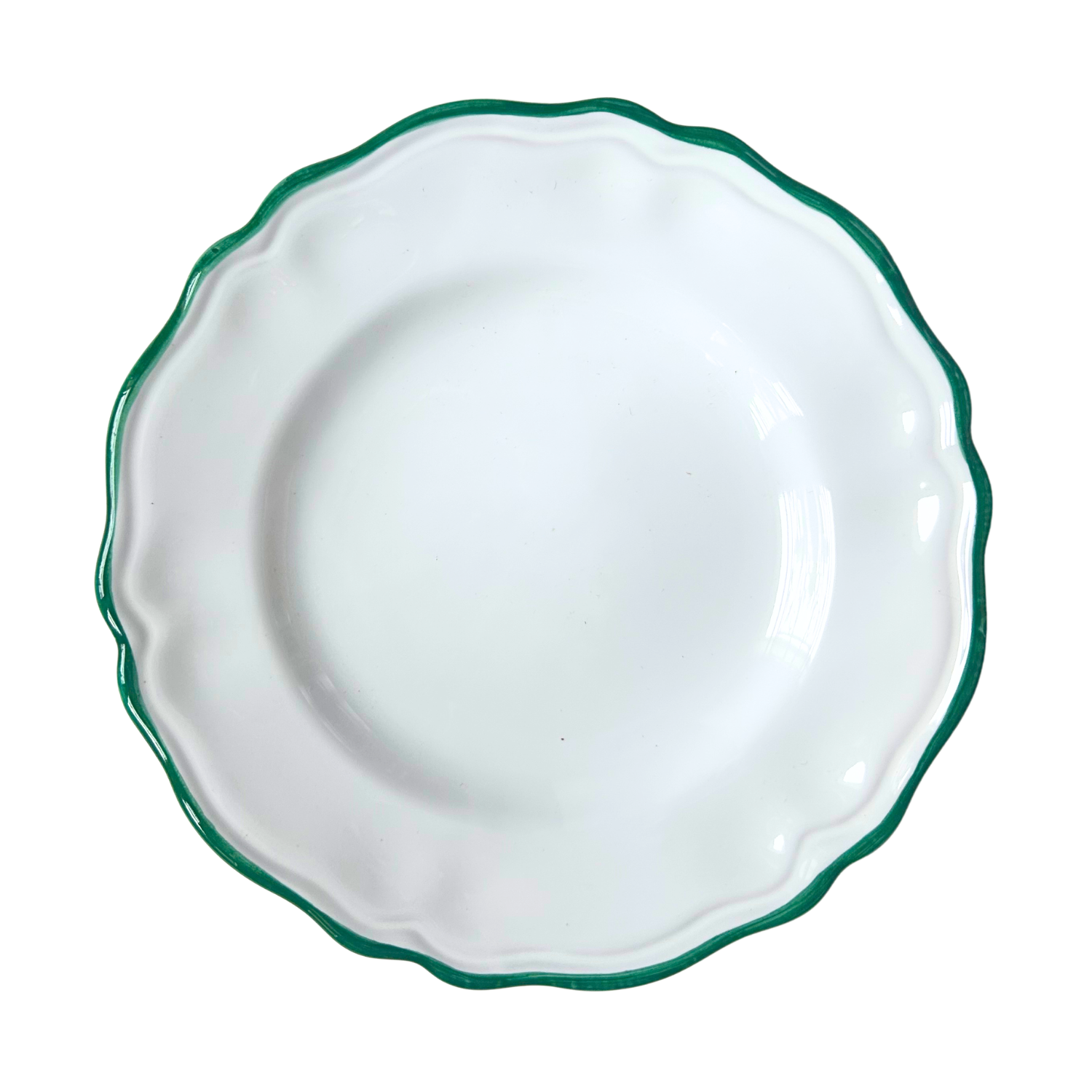 Grande assiette Ostuni verte