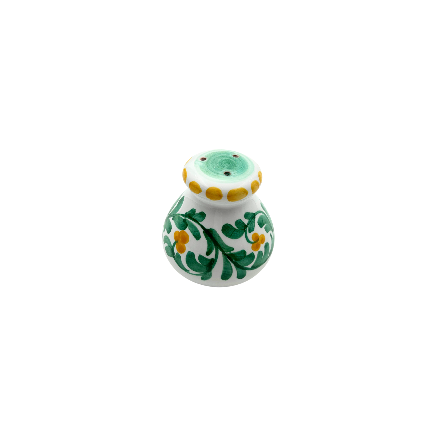 Saliera verde Deruta