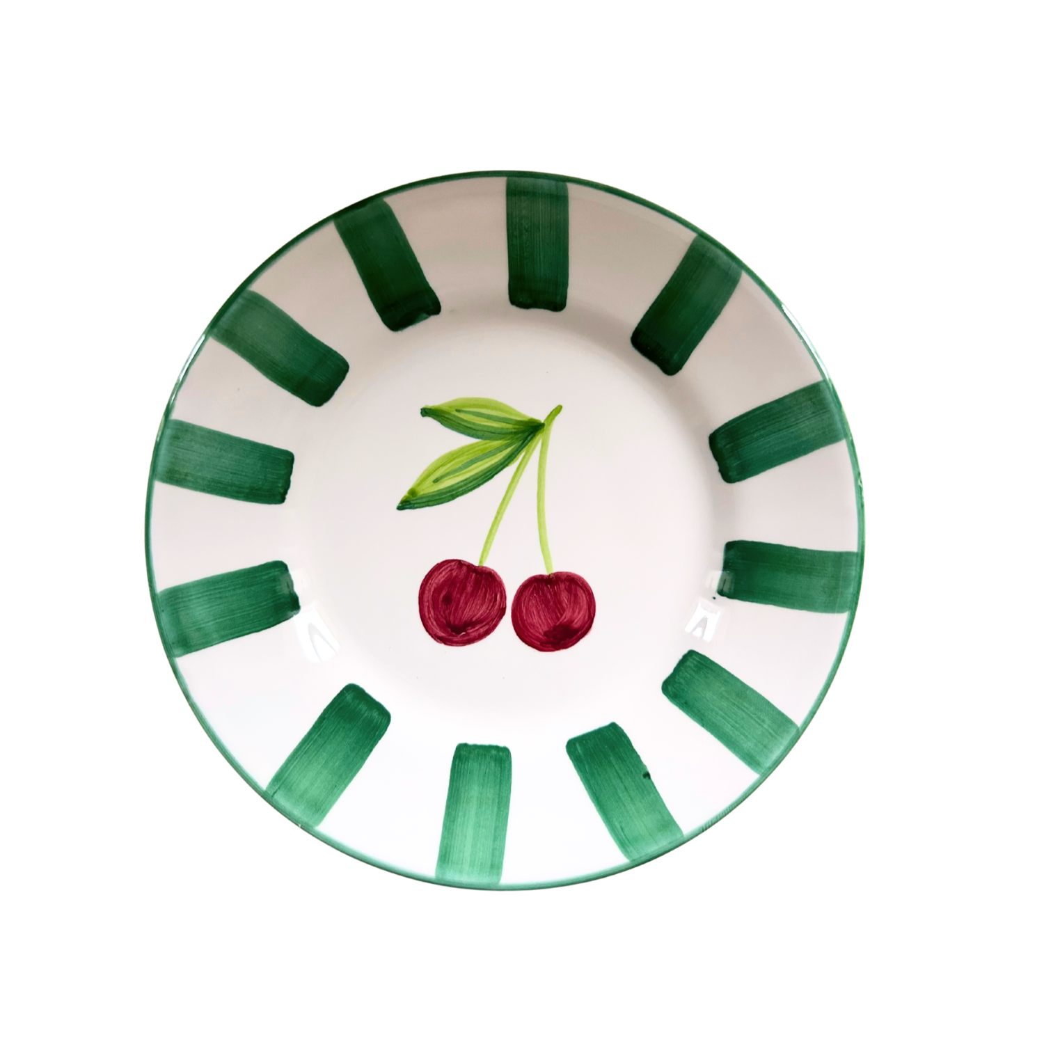 Moyenne assiette Ciliega Verte 20 cm