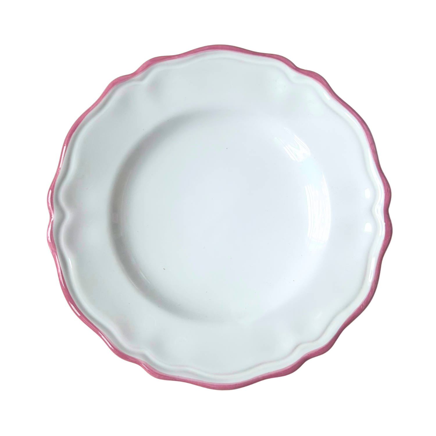 Grande assiette Ostuni rose