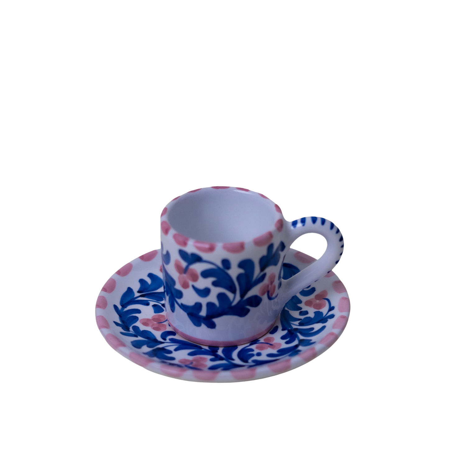Set de 4 tasses à café et ses soucoupes TOSCANA