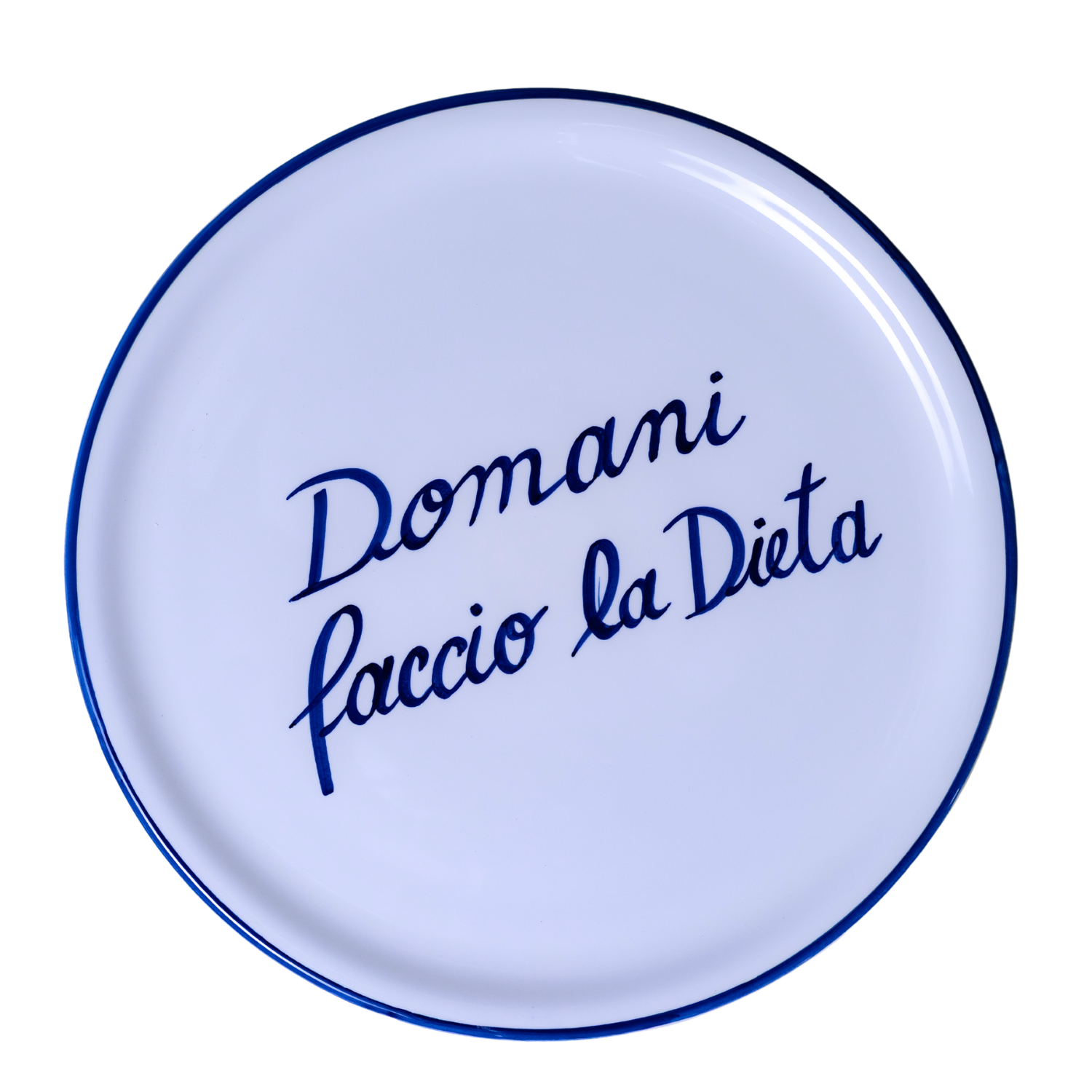 Assiette Pizza Domani faccio la dieta