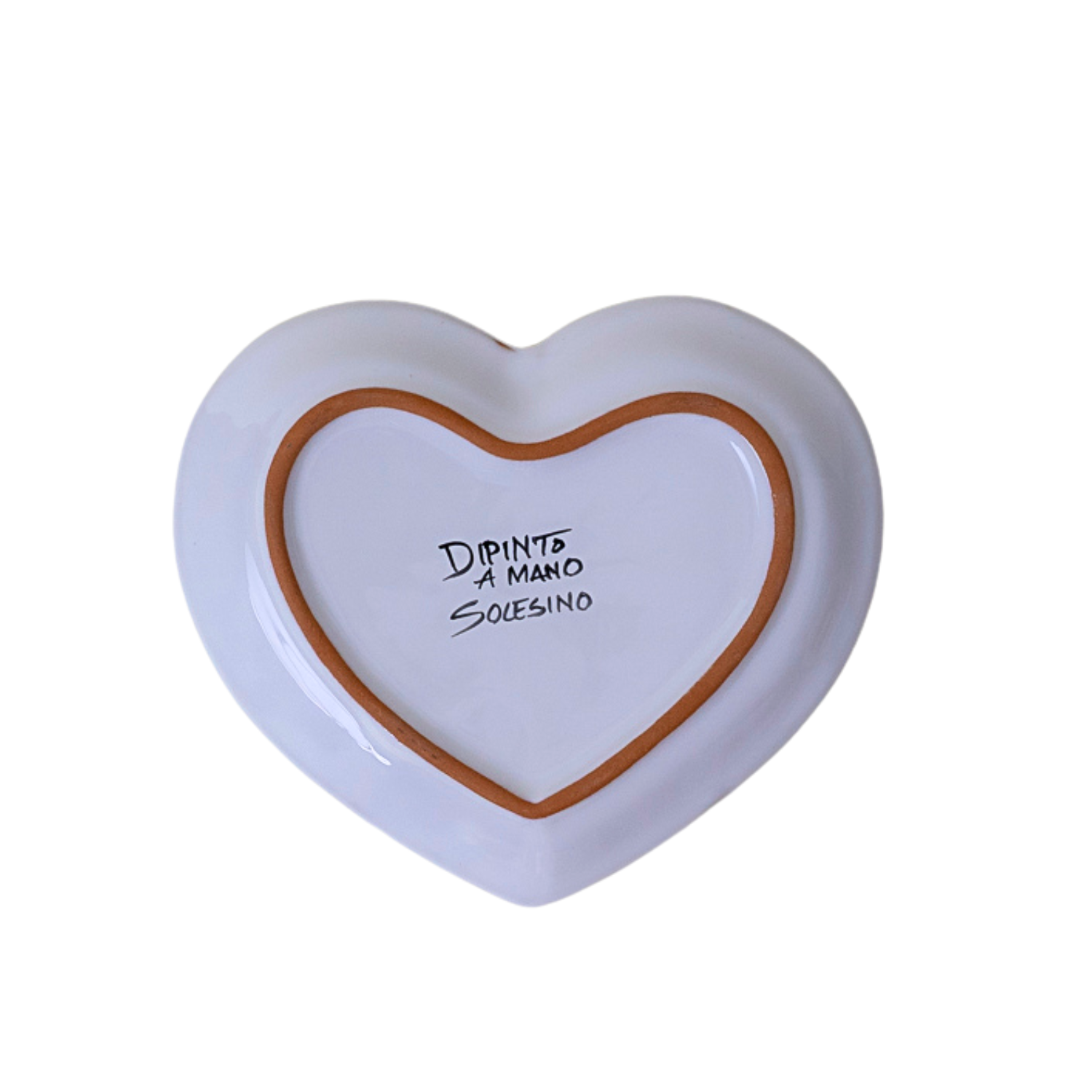 Petite Assiette coeur Firenze 14 cm