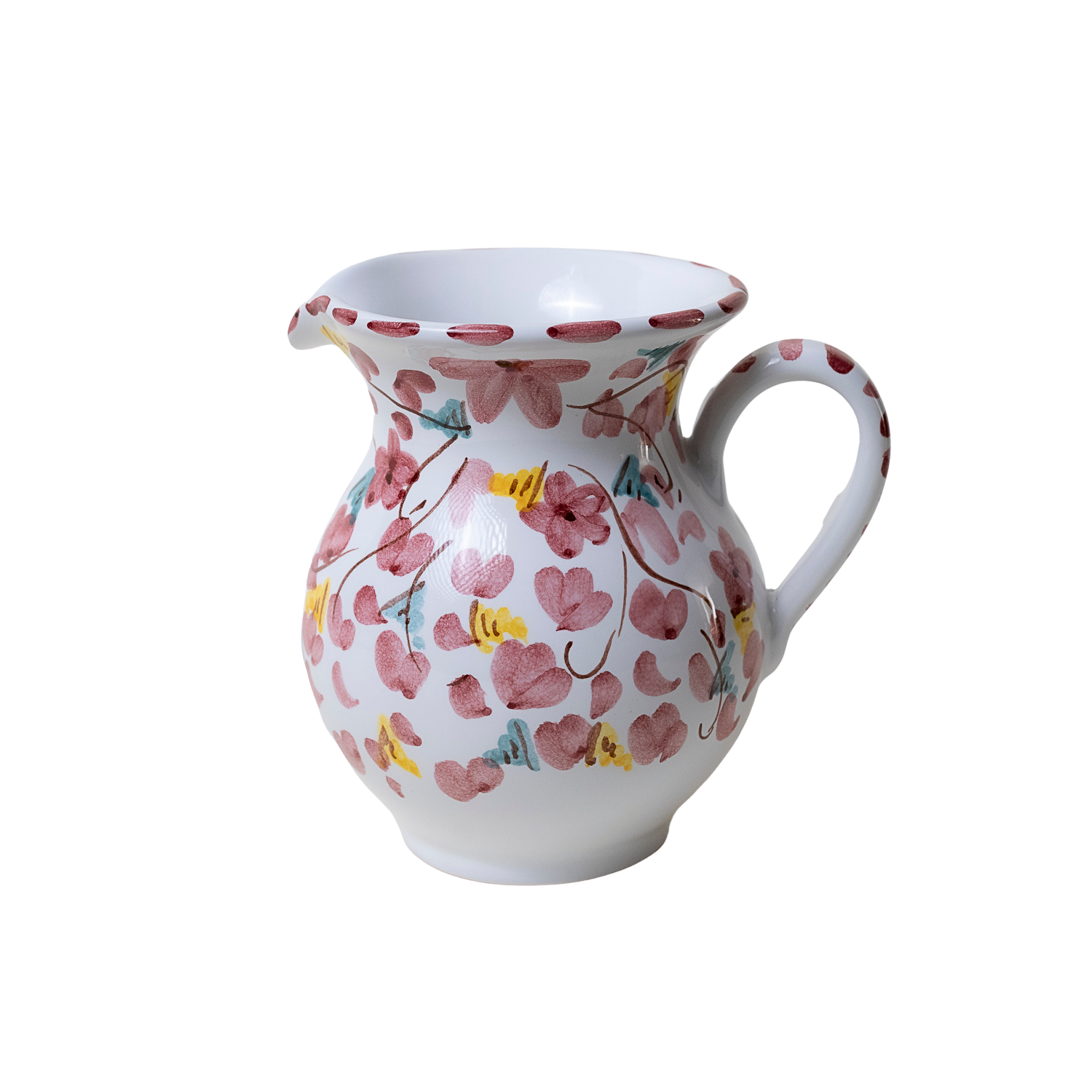 Carafe Deruta bordeaux