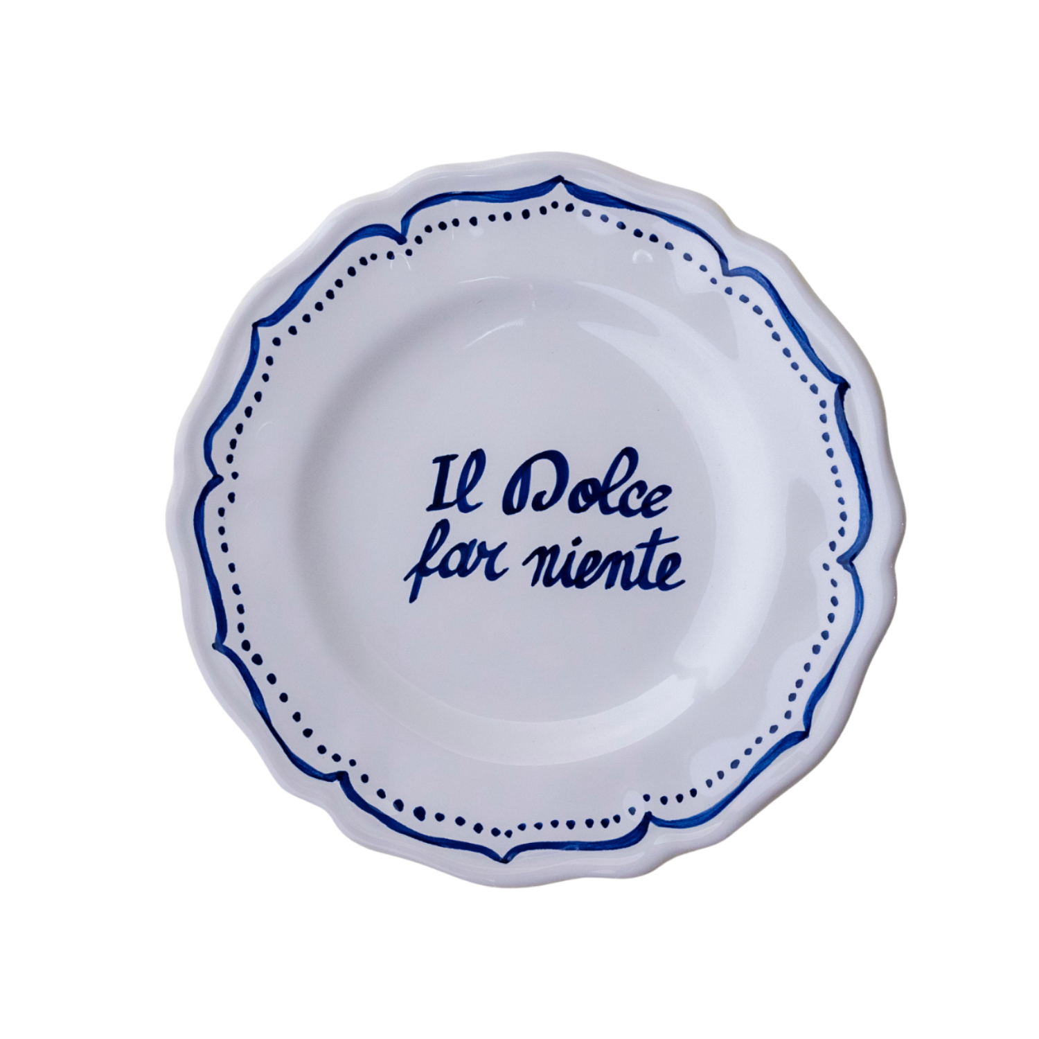 Petite assiette Il Dolce far niente