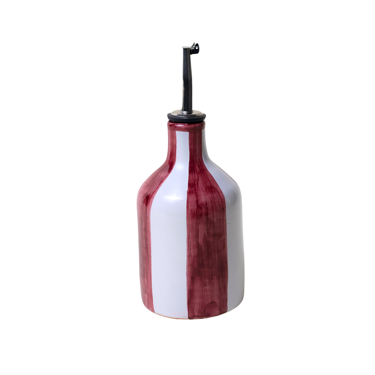 Huilier Amalfi rayure bordeaux