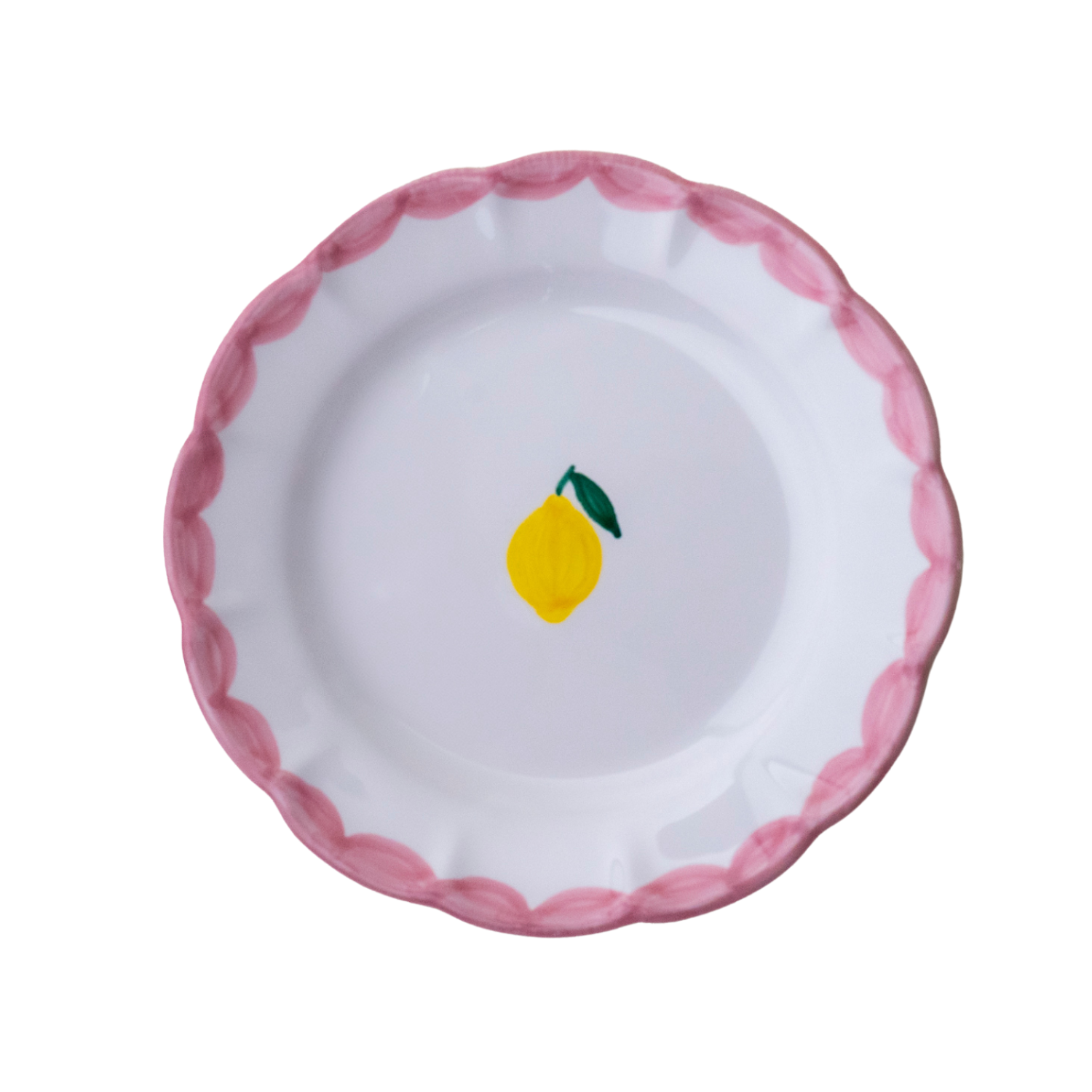 Petite assiette Limone Sorrento rose