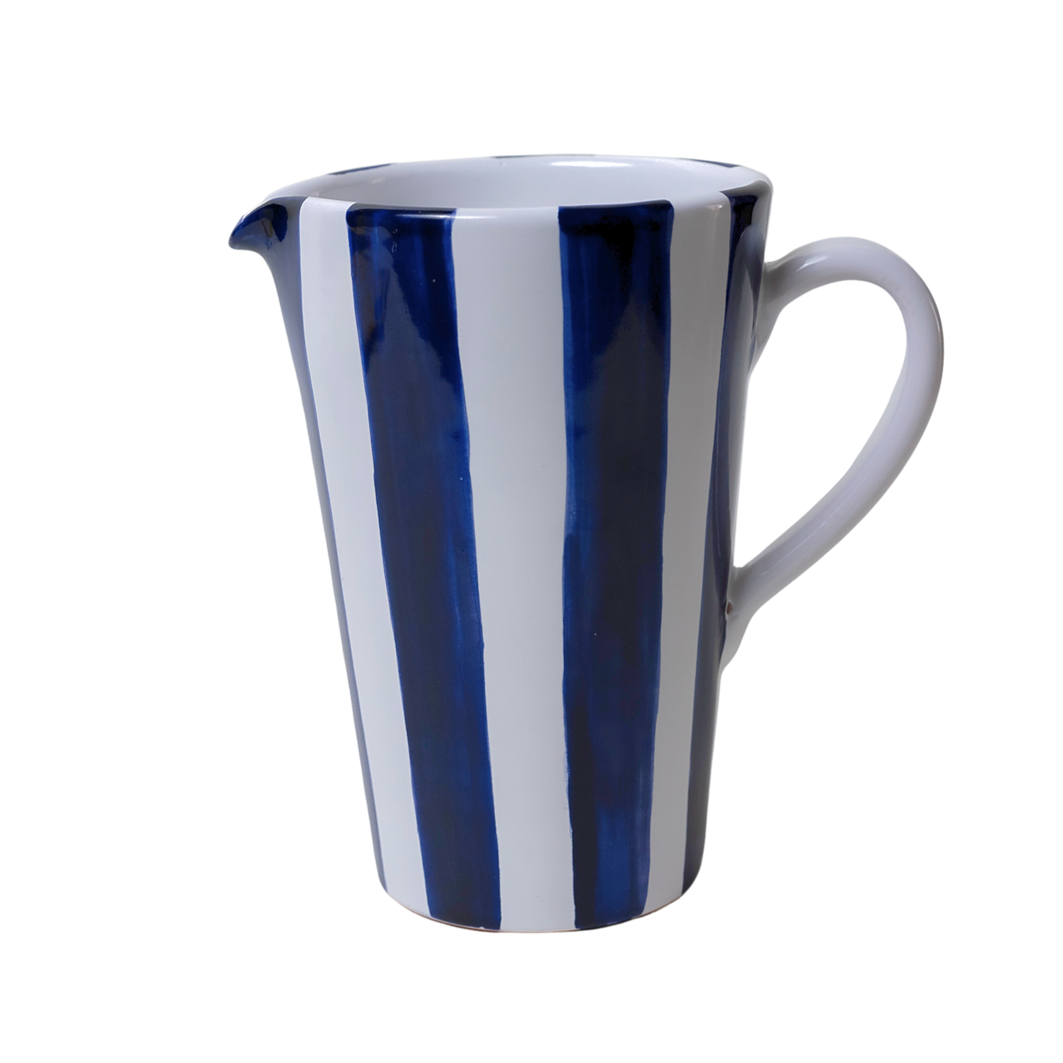 Carafe Amalfi rayure bleue