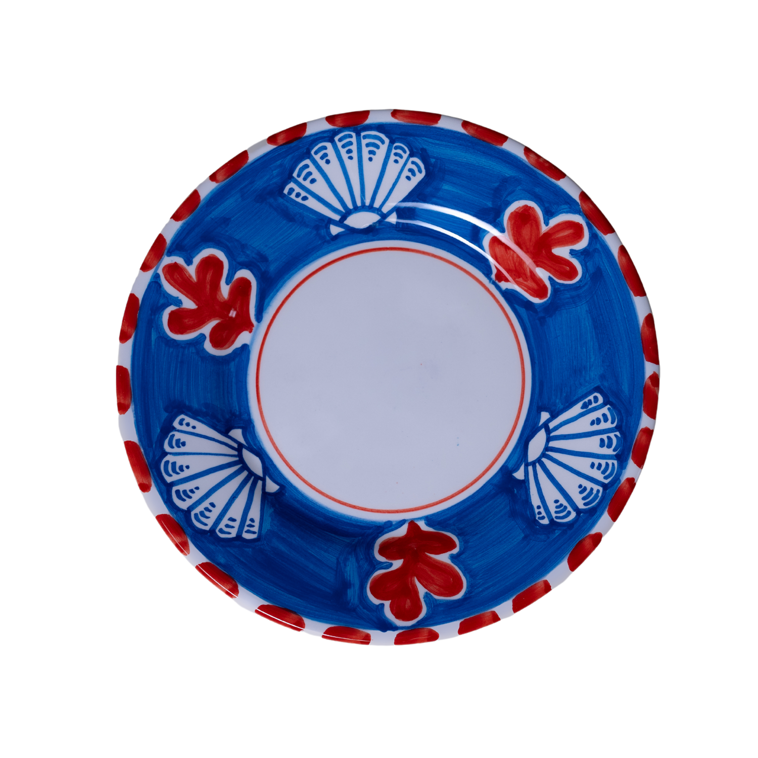 Moyenne assiette Positano coquillage 20 cm