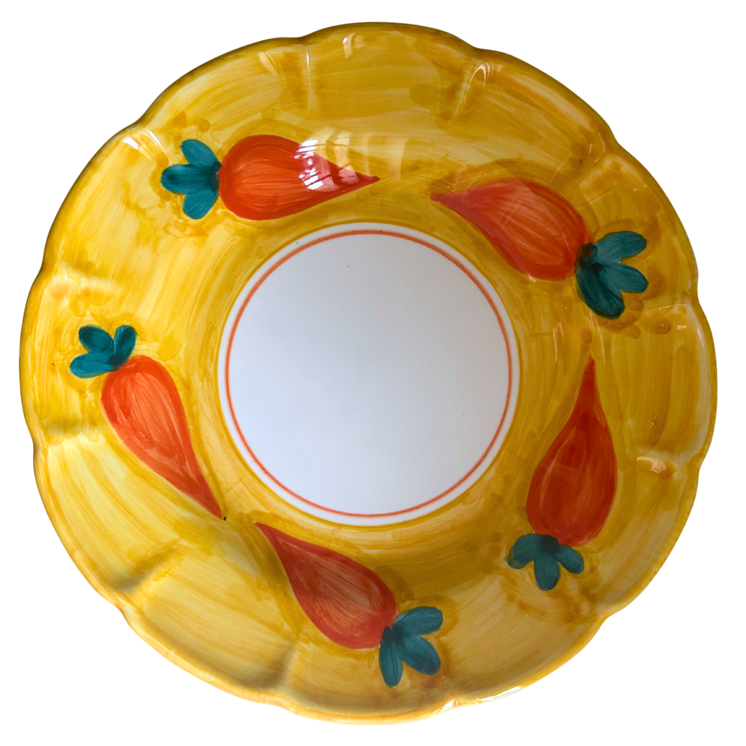 Assiette creuse Fruttivendolo carotte