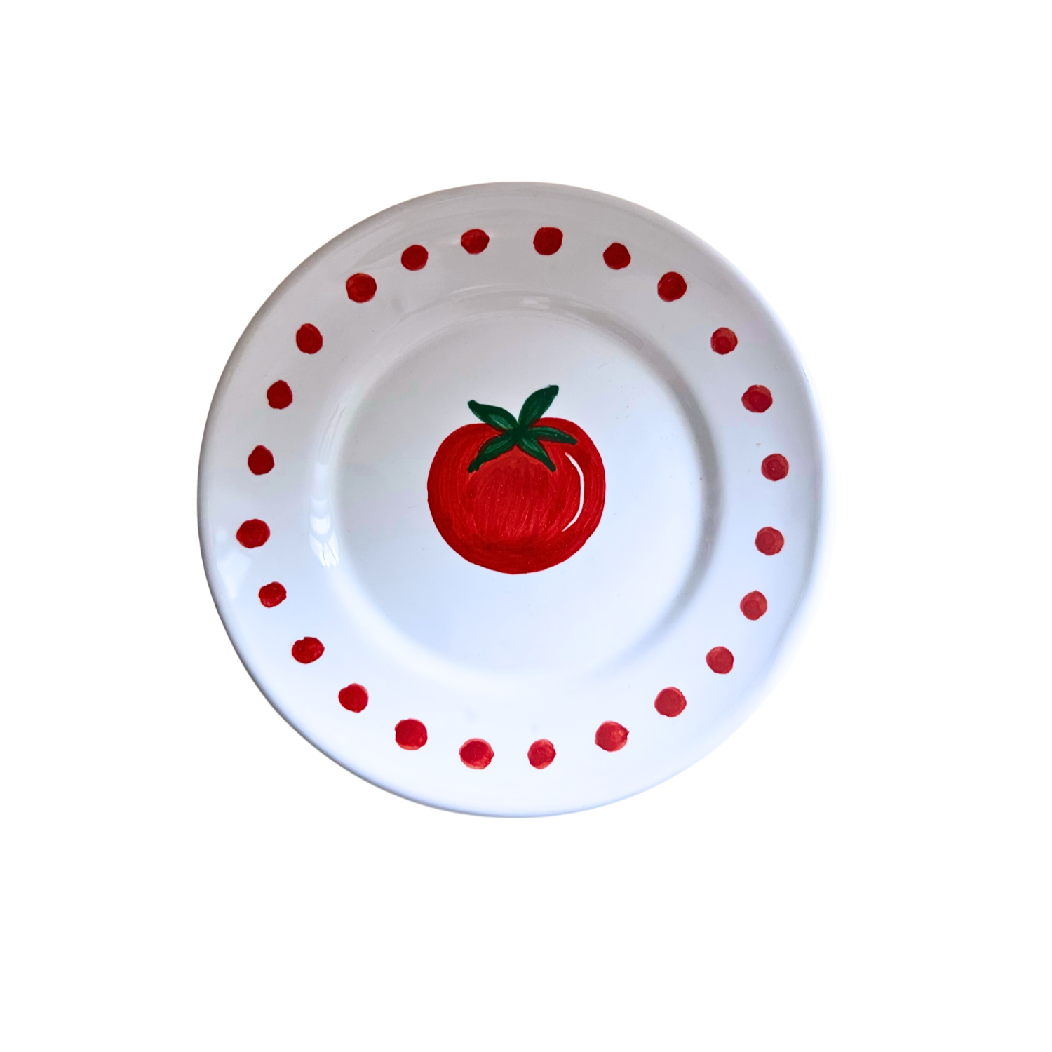 Piatto piccolo di pomodori 