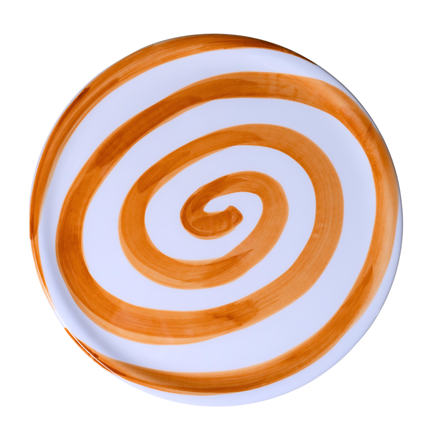 Assiette Pizza spirali orange