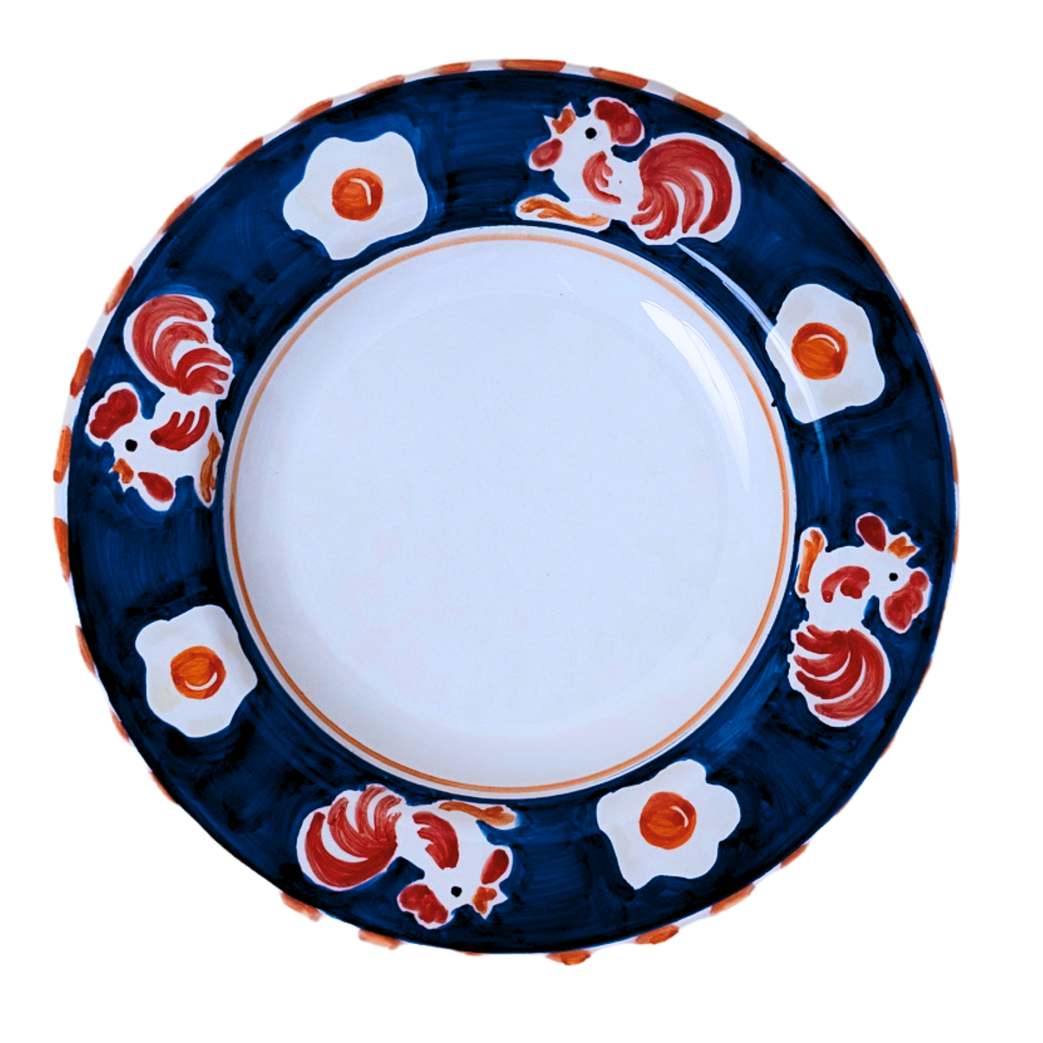 Assiette creuse Positano Gallo