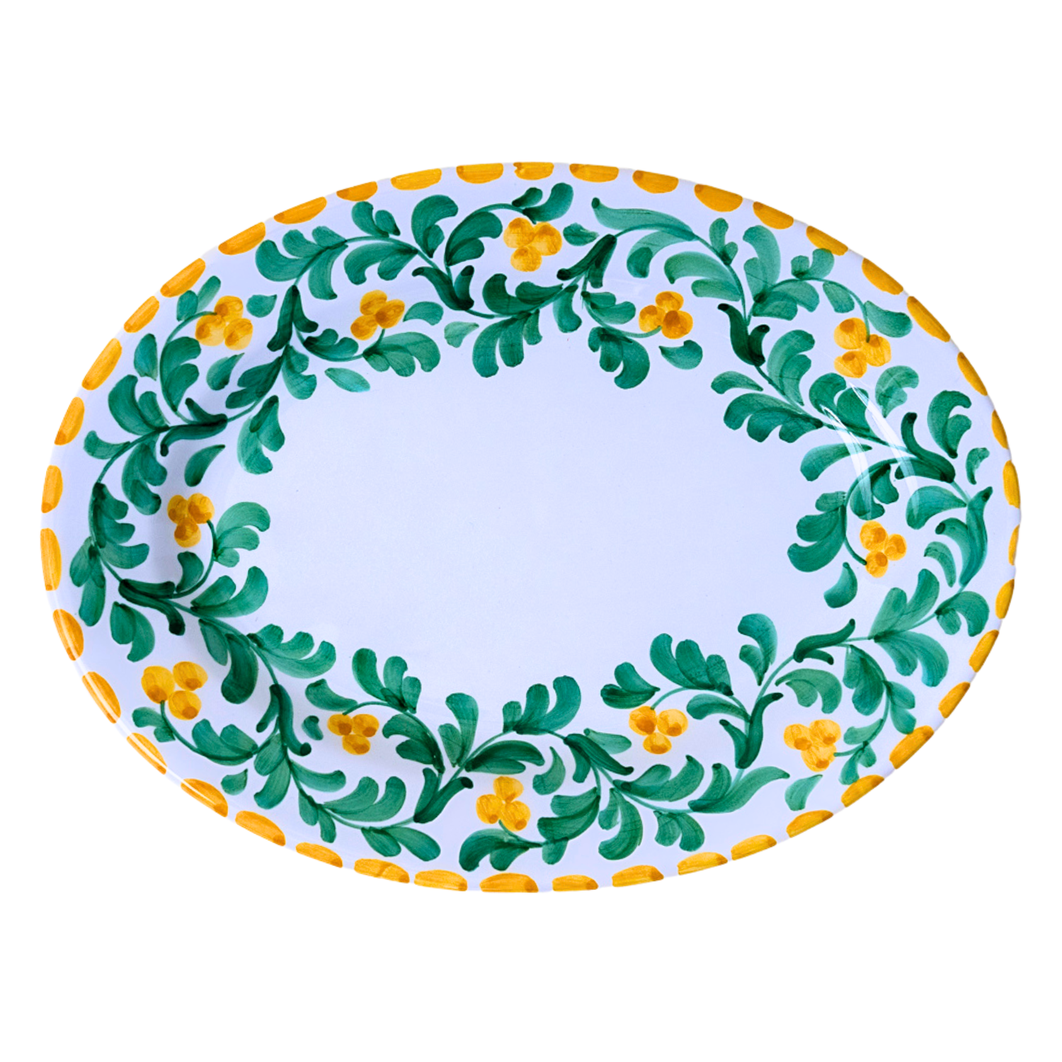 Plat de service ovale Lucca